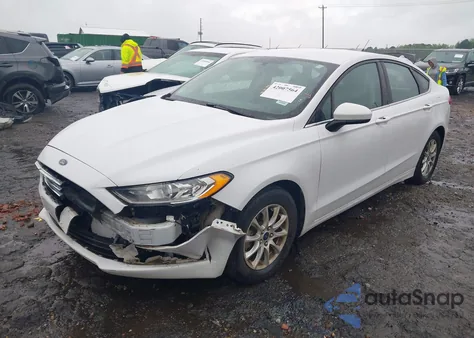 2017 Ford Fusion S from USA, damaged, VIN 3FA6P0G77HR236395